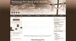Desktop Screenshot of chattanooganazarene.org